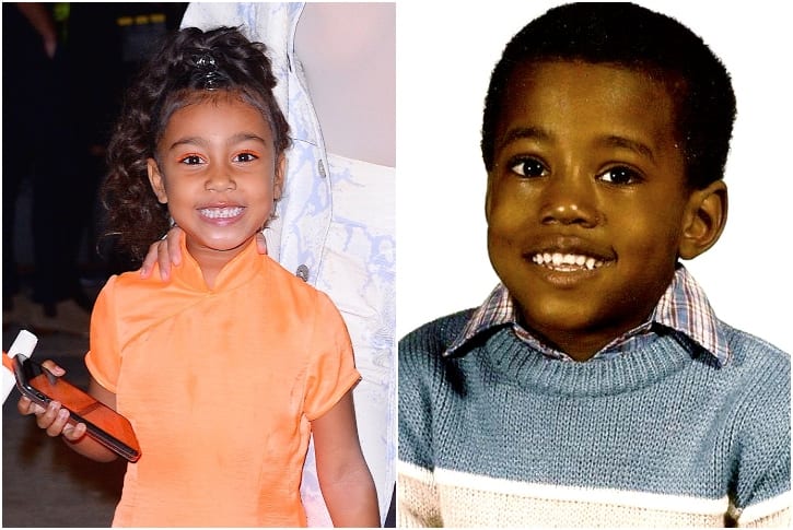 Kanye West and North West