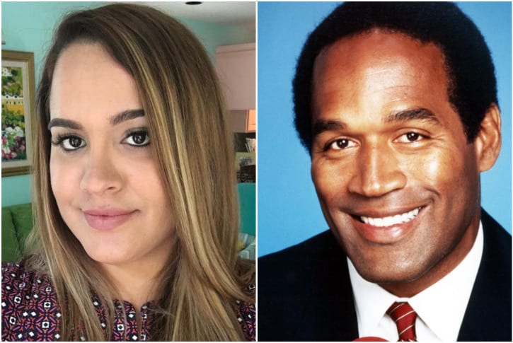 Sydney Brooke Simpson and OJ Simpson